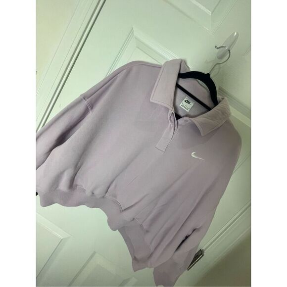 Nike women’s cropped sweatshirt size XL lavender - Picture 1 of 6